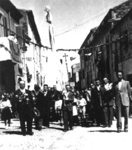 The procession on 26 May 1950